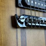 Wear on bridge of Used Martin EM-18 Electric Natural.