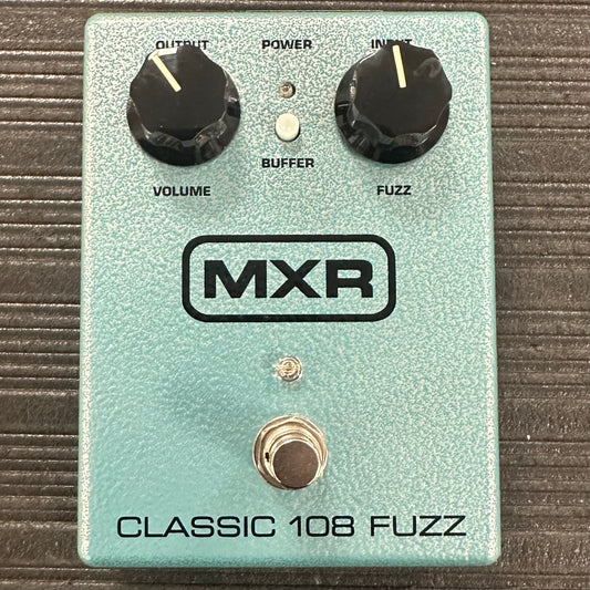 Top of Used MXR M-173 Classic 108 Fuzz Pedal w/box TSS3889
