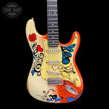 Front of Used 2017 Vintage Icon Series V6 SSS Monterey Pop Finish TFW3737.