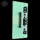 Top of Used Supro Delta King 12 1x12 15-watt Tube Combo Amp - Seafoam Green TFW3529.