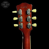 Back of headstock of Used Eastman SB59 Sunburst.
