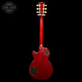 Back of Used 2012 Gibson Les Paul Traditional Wine Red.