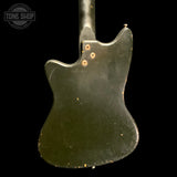 Back of body of Used 1964 Harmony H-15 Bobcat Refined.