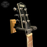 Headstock of Used 2025 Gretsch G5230T Electromatic Jet Filter'Tron Single Cut w/Bigsby 2-Tone White TFW3880.