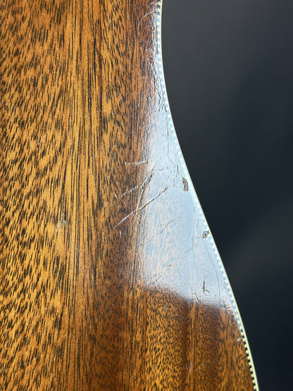 Wear on back of Vintage 1963 Fender King.