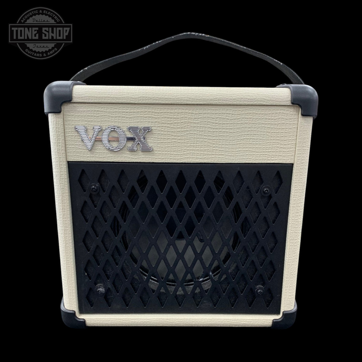 Front of Used Vox MINI5-RM Amp TFW3859.