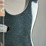 Wear on body of Used ESP LTD MIJ Black.