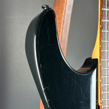 Wear on body of Used ESP LTD MIJ Black.