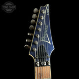 Headstock of Used Ibanez Korn K7.