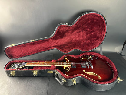 Used Ibanez Artcore AS73-TCR Hollowbody in case.