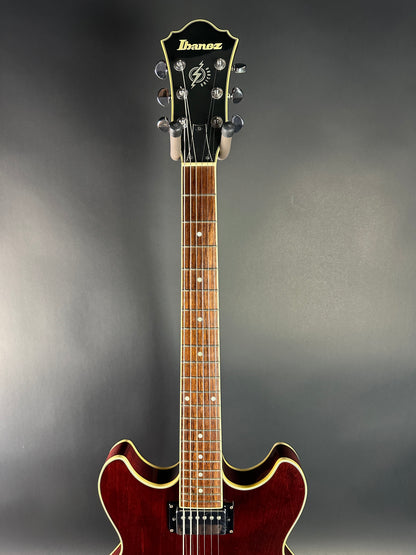 Fretboard of Used Ibanez Artcore AS73-TCR Hollowbody.