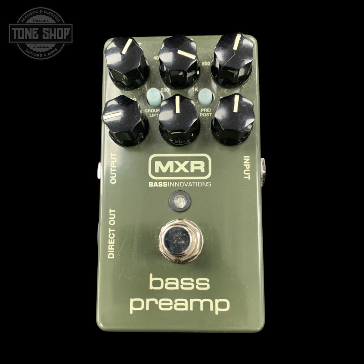 Top of Used MXR Bass Preamp TFW3909.