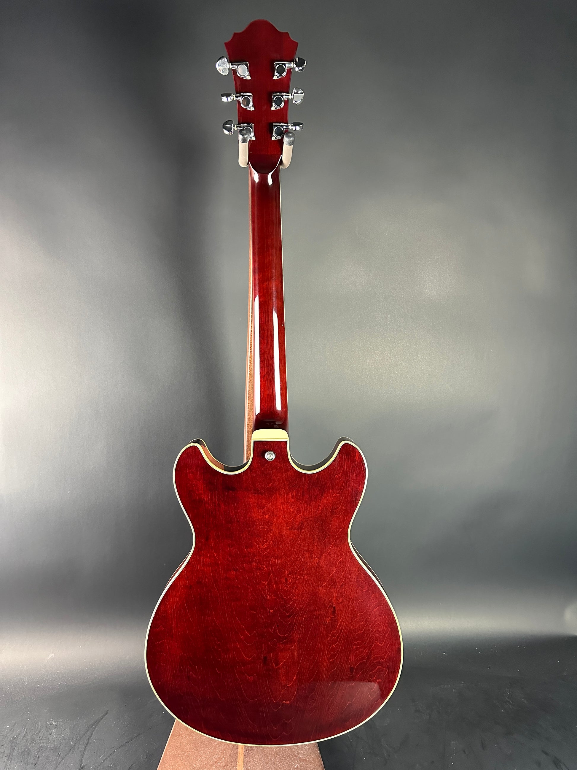 Full back of Used Ibanez Artcore AS73-TCR Hollowbody.