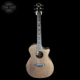 Full front of Used Taylor Custom GA Charcoal Top EIR/Sitka.