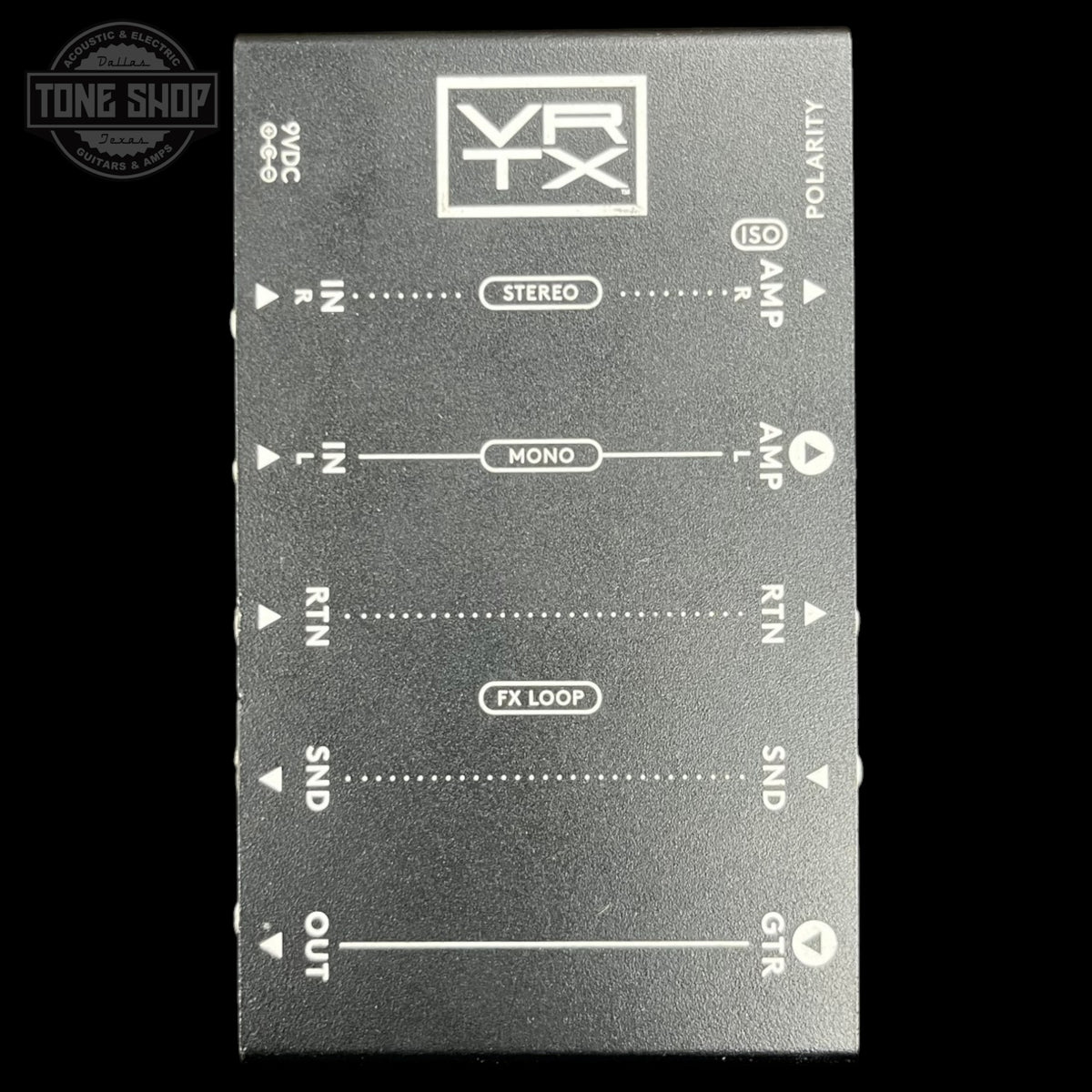 Top of Used Vertex Pedalboard Buffer Interface TFW3735.