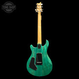 Back of Used 2024 PRS SE CE24 Standard Satin Turquoise.