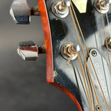 Wear on headstock of Used Epiphone PR350S Acoustic.