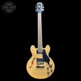 Full frontal of Used 2020 Epiphone ES-339 Natural.