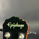 Wear on headstock of Used Epiphone PR350S Acoustic.