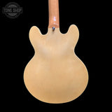Back of body of Used 2020 Epiphone ES-339 Natural.