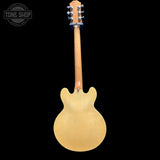 Back of Used 2020 Epiphone ES-339 Natural.