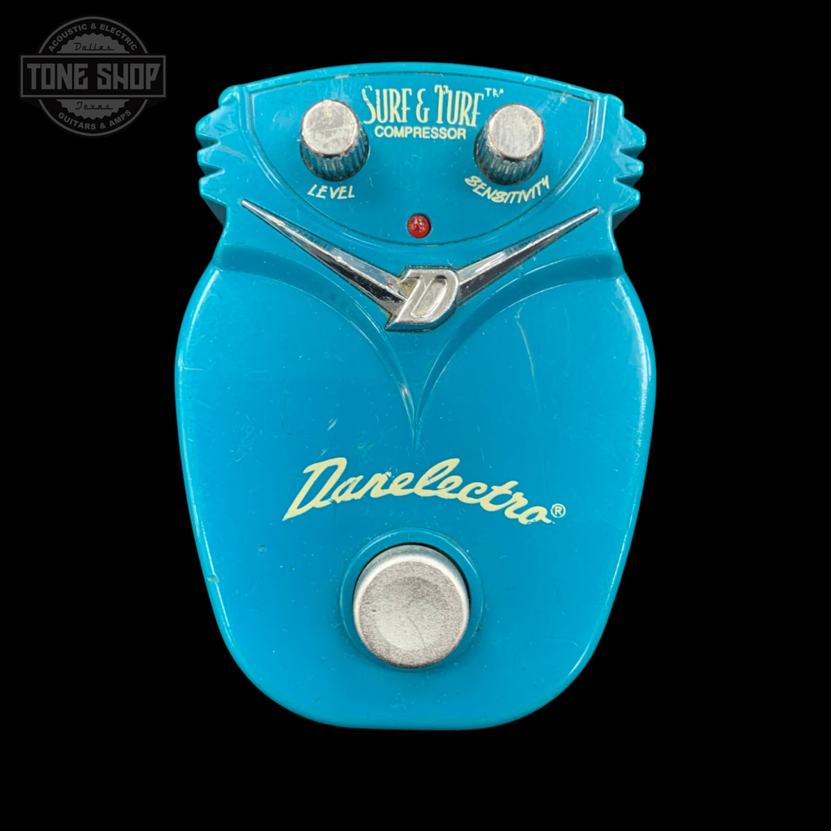 Top of Used Danelectro Surf & Turf Compressor TFW3893.