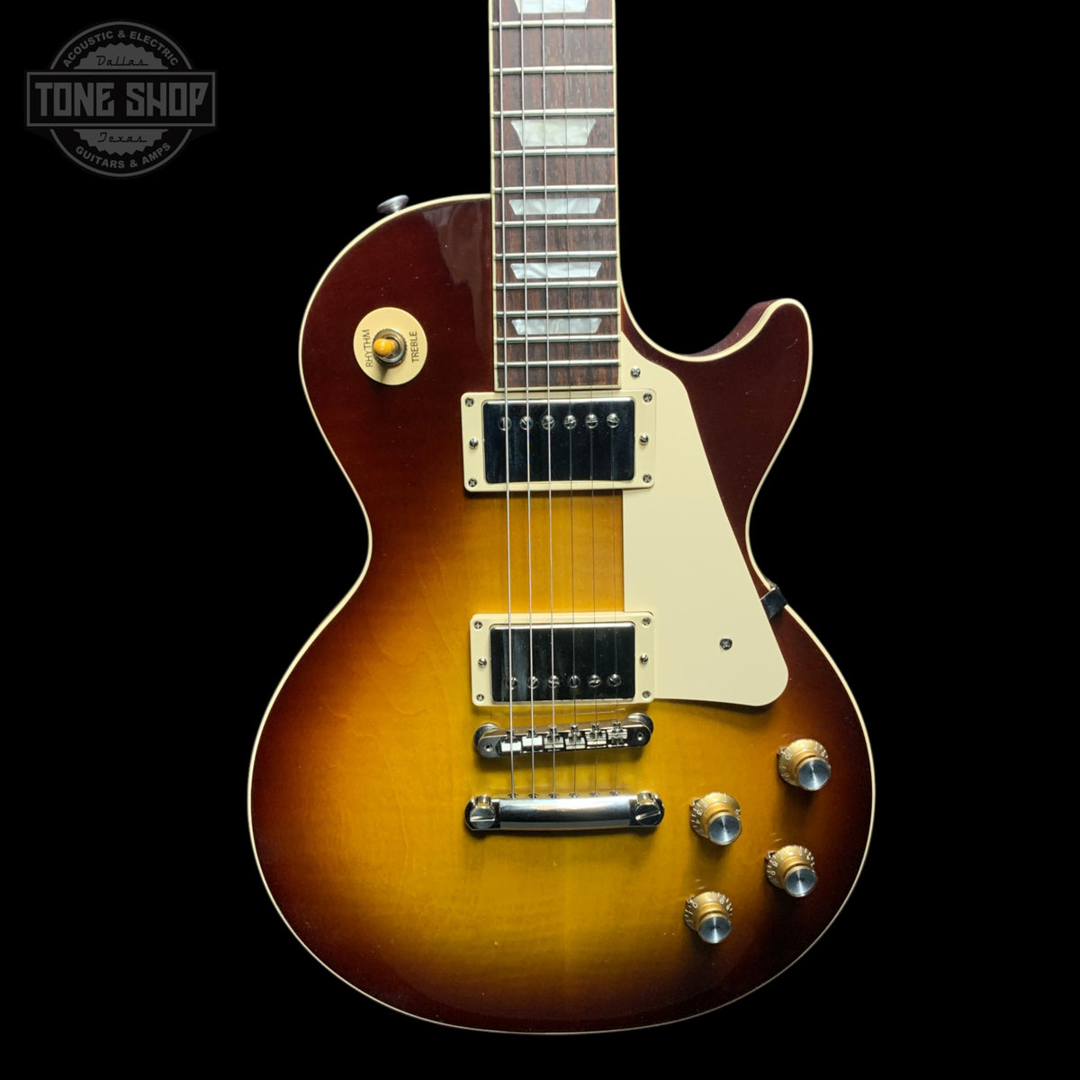Front of Used 2025 Gibson Les Paul Standard 60s Bourbon Burst.