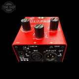 Front of Used FLAMMA FV01 Vocal Pitch Correction Stompbox TFW3573.