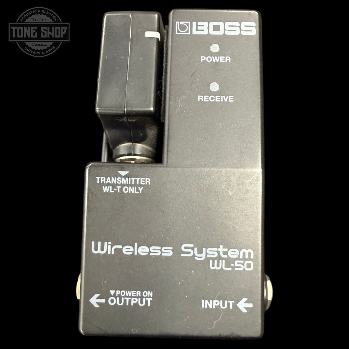 Top of Used Boss WL-50 Guitar Wireless System TFW3575.