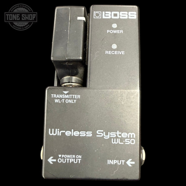 Top of Used Boss WL-50 Guitar Wireless System TFW3575.
