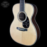 Front angle of Martin Custom Shop OM-45 Deluxe 1930.