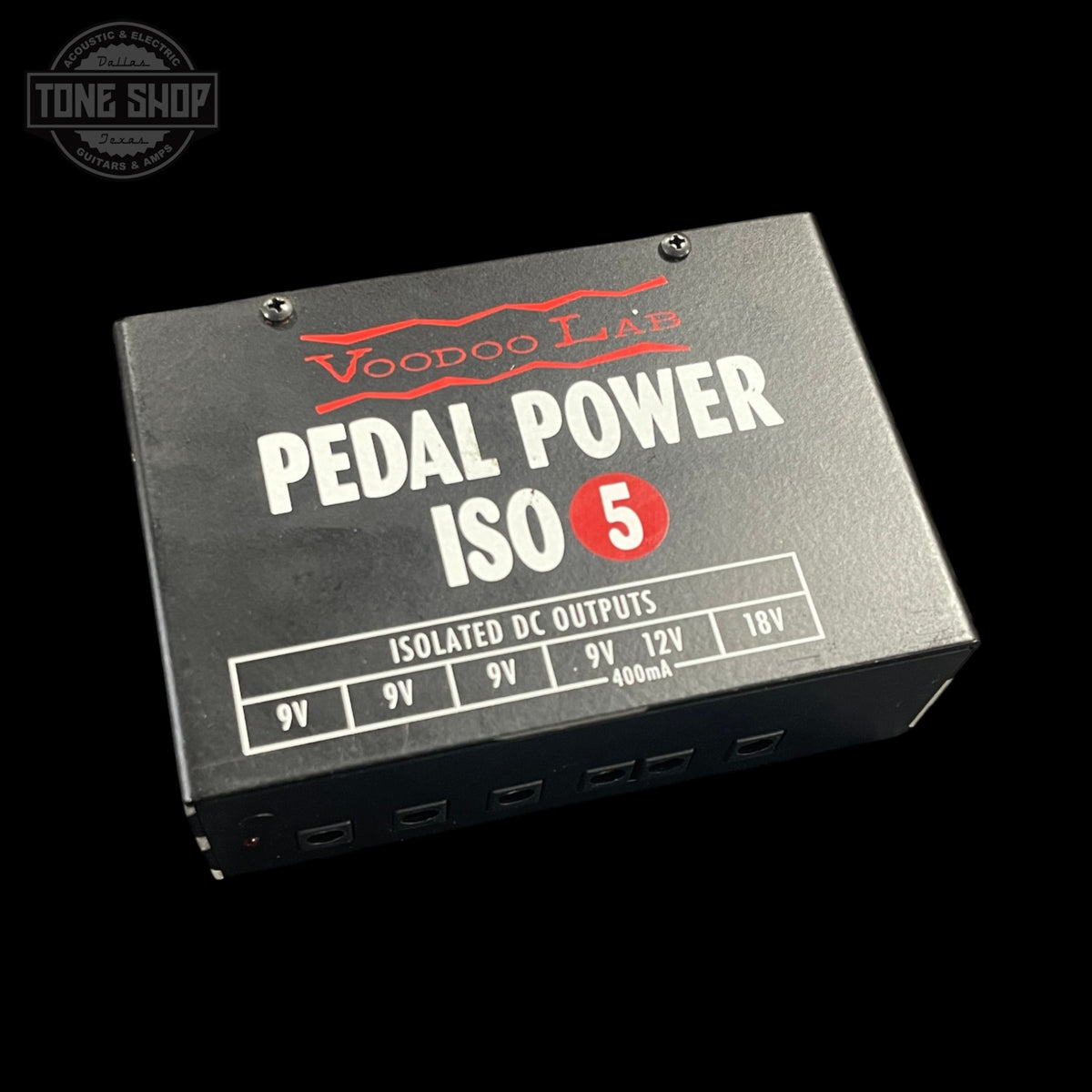 Top of Used Voodoo Lab Pedal Power 5 ISO Power Supply TSS7590.