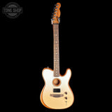 Full front of Used Fender Finneas Acoustasonic Player Telecaster.