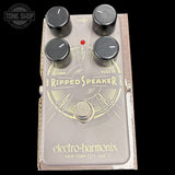 Top of Used Electro-Harmonix Ripped Speaker Fuzz on box.