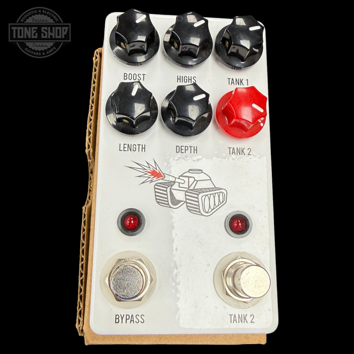 Top of Used JHS Spring Tank Reverb.