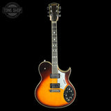 Full front of Used 1979 Gretsch 7682 Atkins Super Axe Sunburst.