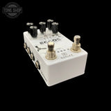 Left angle of Used Keeley ECCOS Delay / Looper Pedal.