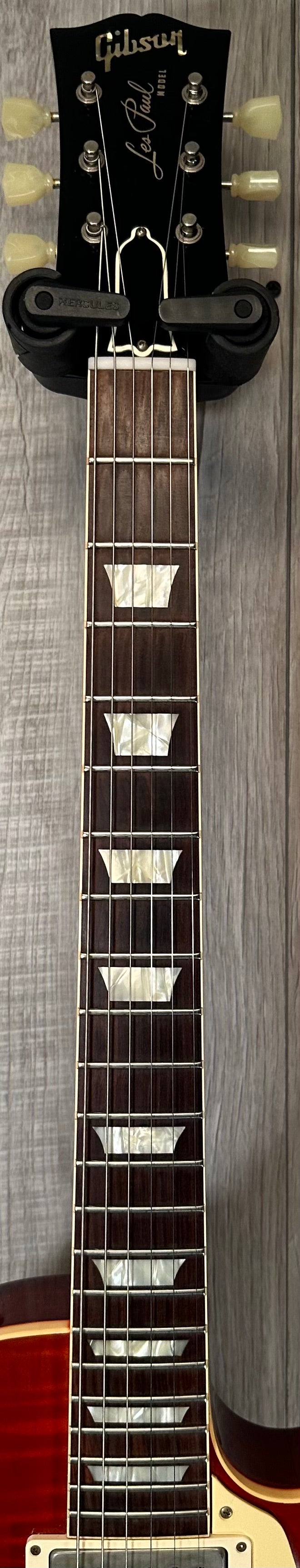 Neck of Used Gibson Custom Shop 60th Anniversary '59 Les Paul Standard Bolivian Sunrise Teaburst VOS NH w/case TSS3937
