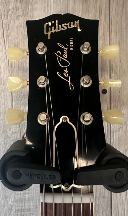 Headstock of Used Gibson Custom Shop 60th Anniversary '59 Les Paul Standard Bolivian Sunrise Teaburst VOS NH w/case TSS3937