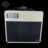 Front of Used 2024 EVH Iconic 5150 1x12 Combo White 40w TFW3994.