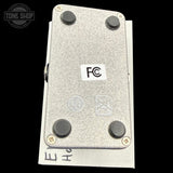 Bottom of Used Electro-Harmonix Holy Grail Nano Reverb Pedal.