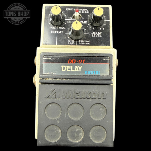 Top of Used Maxon DD-01 Digital Delay TFW3709.