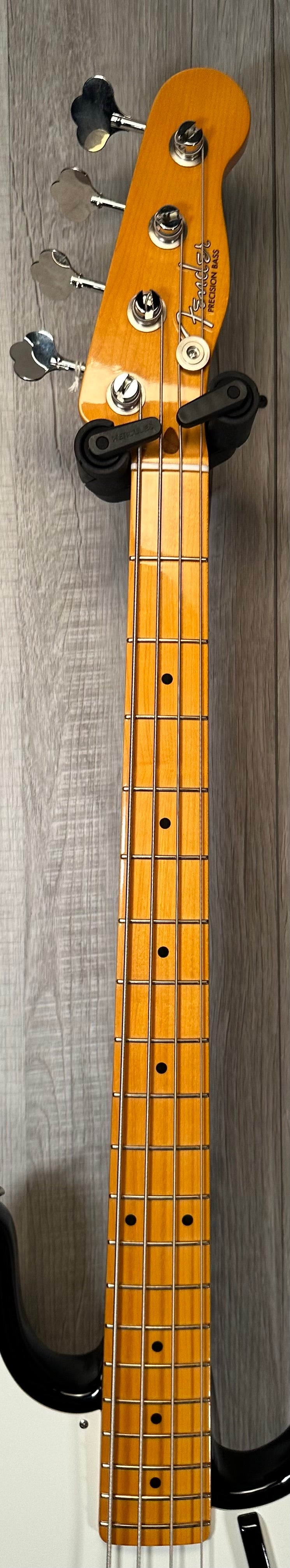 Neck of Used 2023 Fender American Vintage II 1954 Precision Bass Sunburst w/case TSS3942