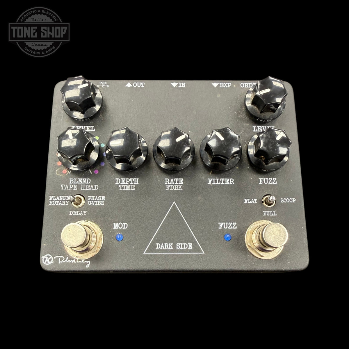 Top of Used Keeley Dark Side Workstation TFW3697.
