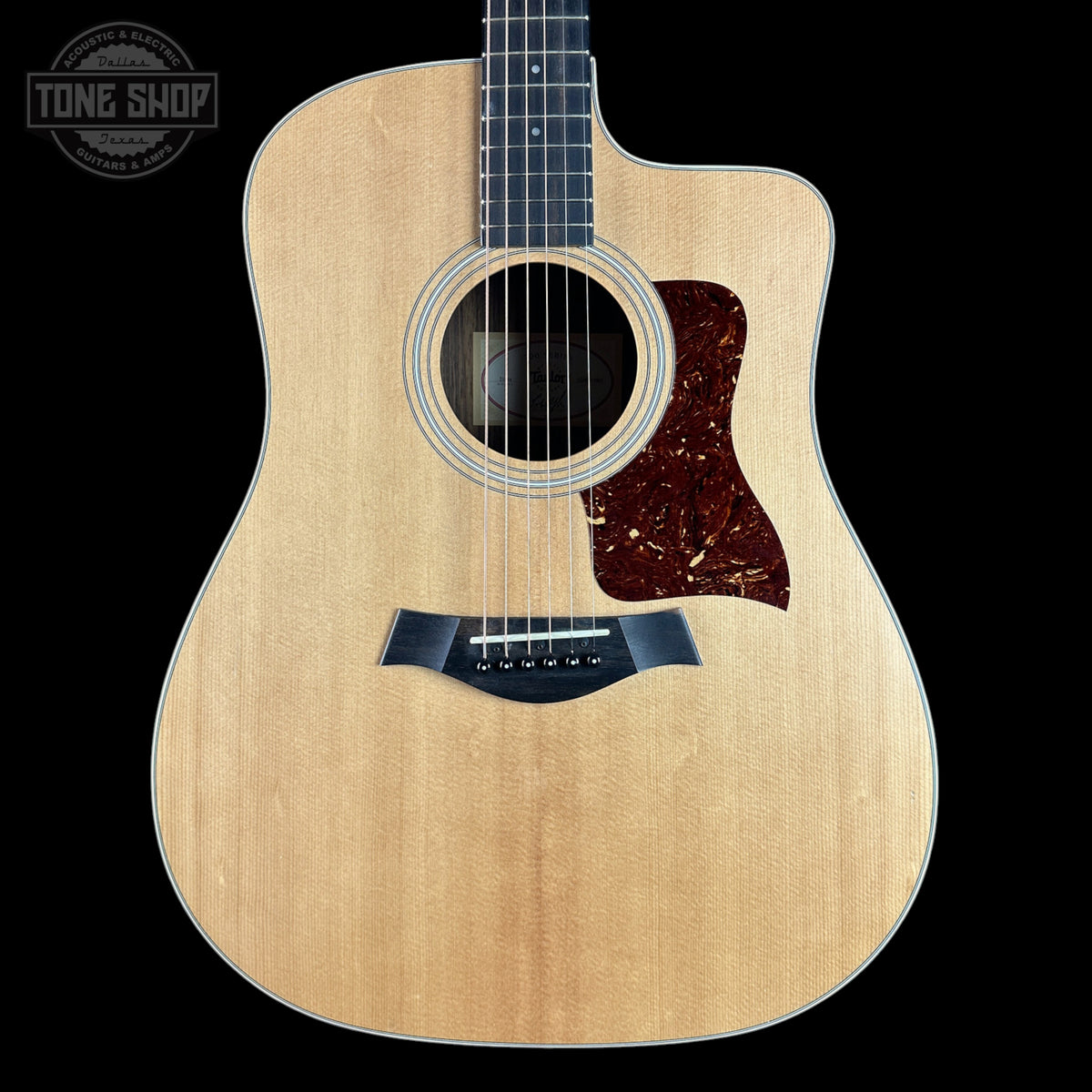 Front of Used Taylor 210ce.