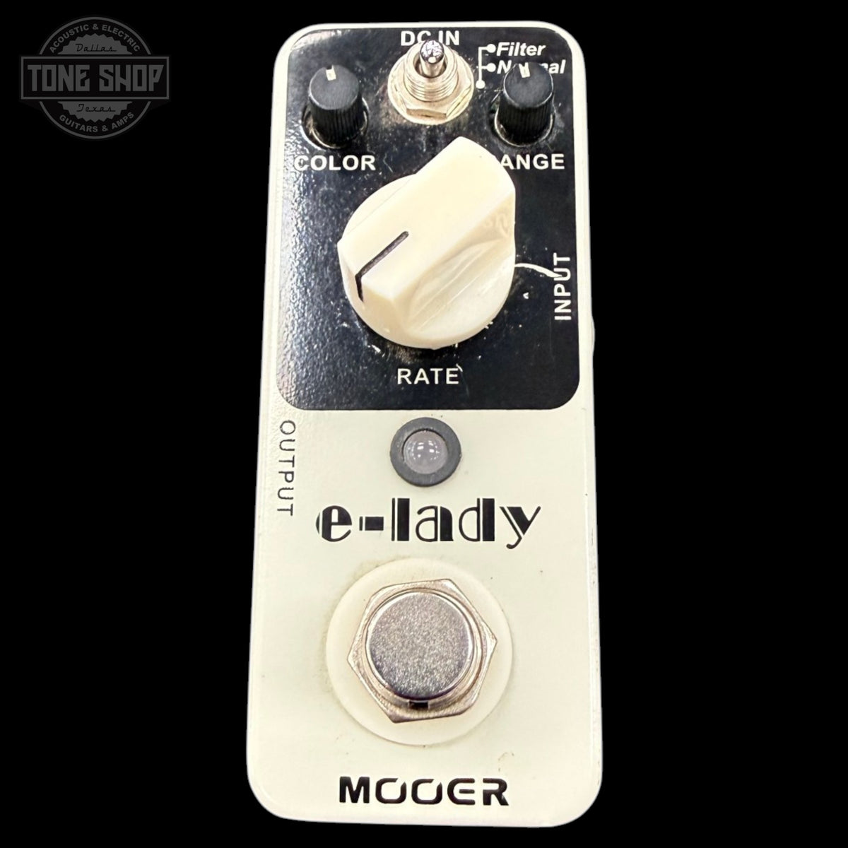 Top of Used Mooer E-Lady Analog Flanger TFW3714.