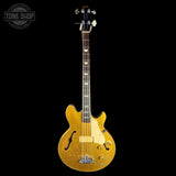 Vintage 1970s Gibson Les Paul Bass Gold w/case TSU25112