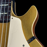 Vintage 1970s Gibson Les Paul Bass Gold w/case TSU25112