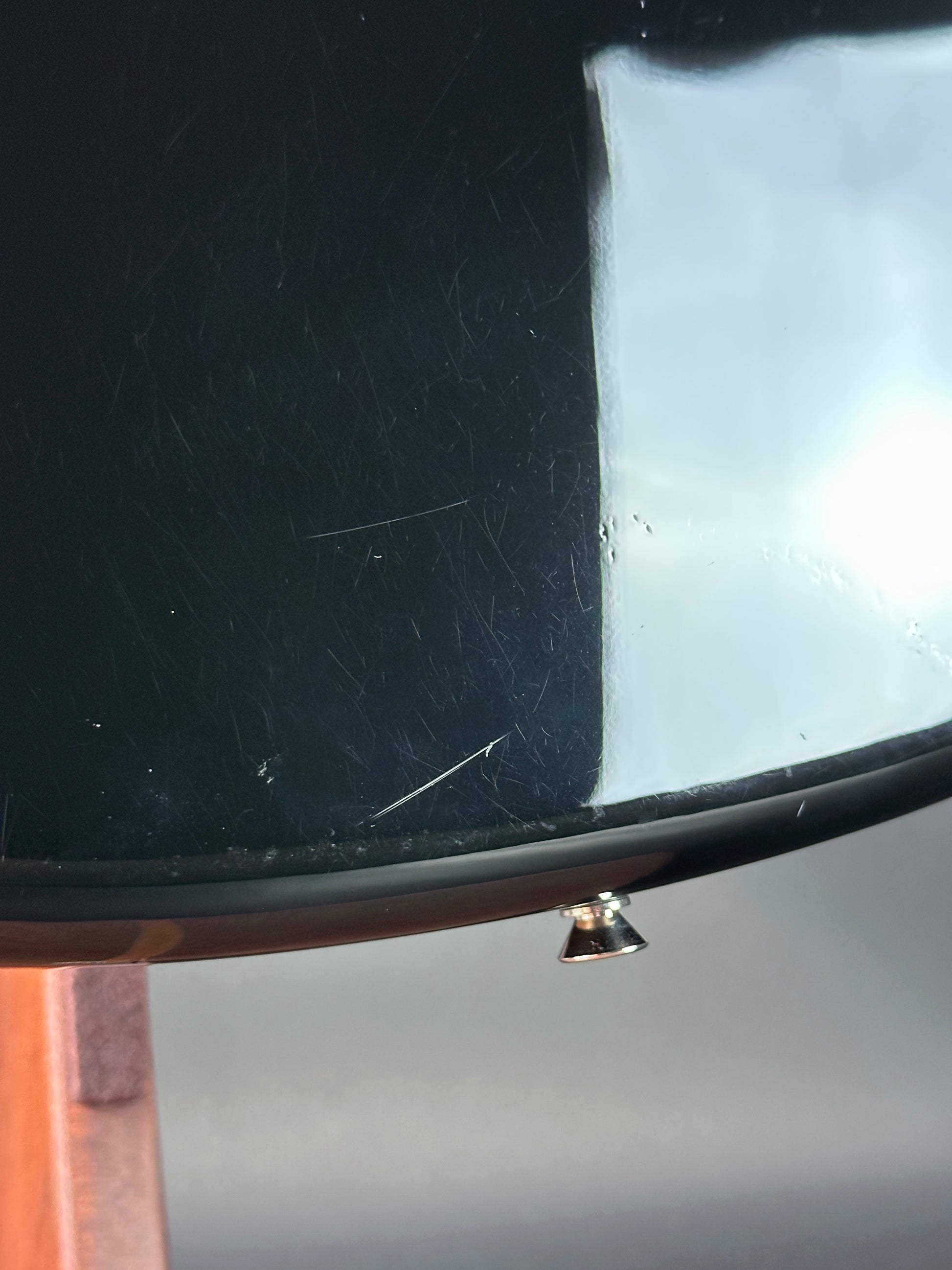 Wear on back of Used Fender Classic Player Jazzmaster Black.