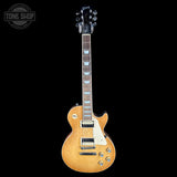 Full front of Used 2022 Gibson Les Paul Classic Honeyburst.